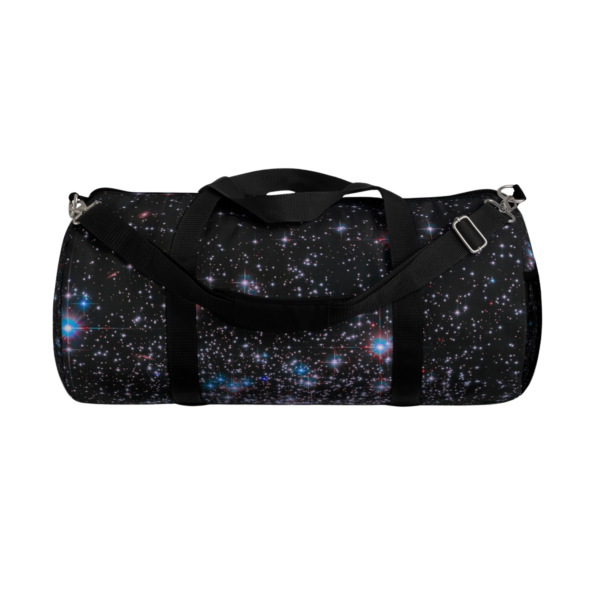 Large duffel with Stars Sparkle print