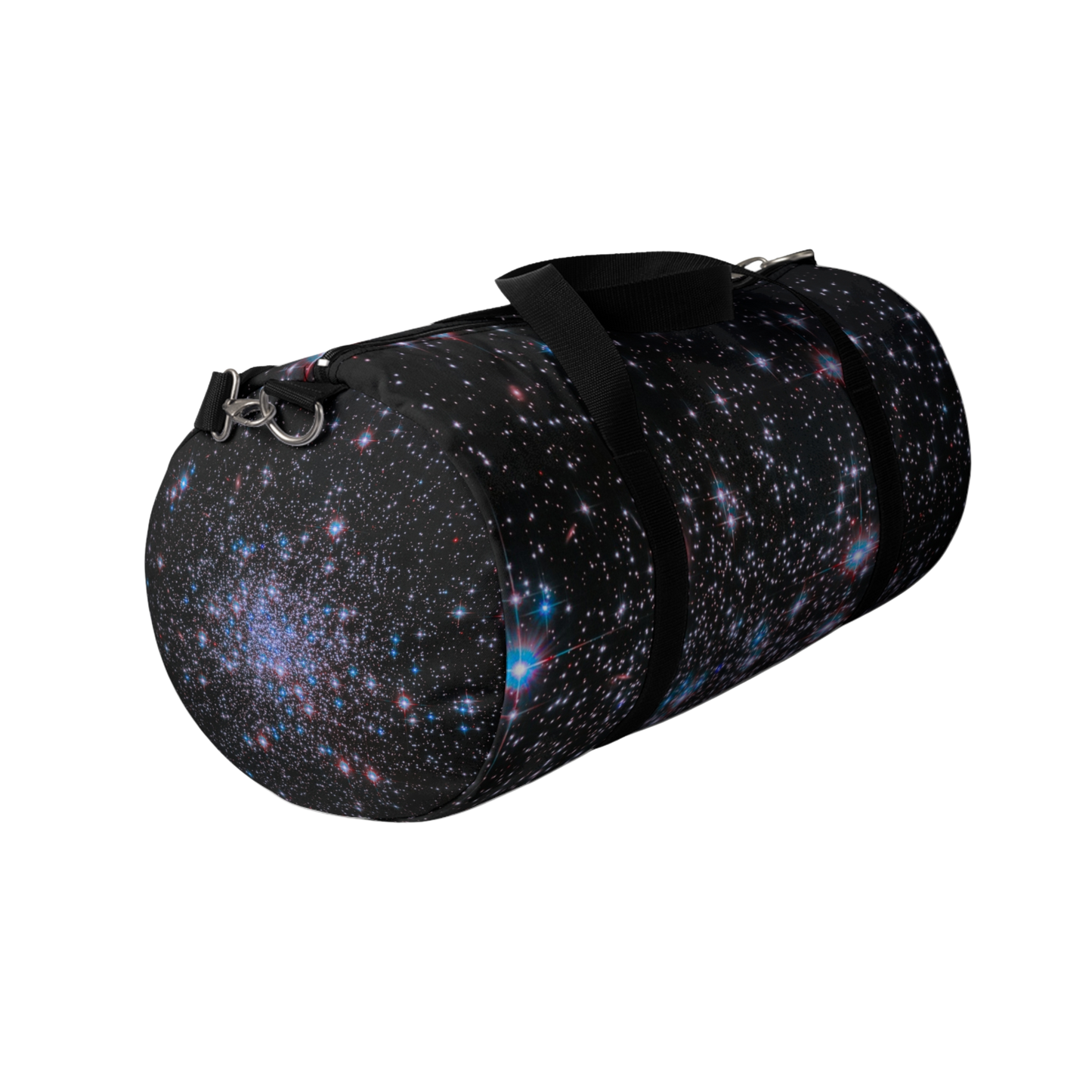Side view of Stars Sparkle astronomy travel bag