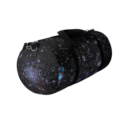 Side view of Stars Sparkle astronomy travel bag