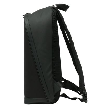 Side profile of the T2 LED Smart Backpack highlighting its slim shape and durable materials