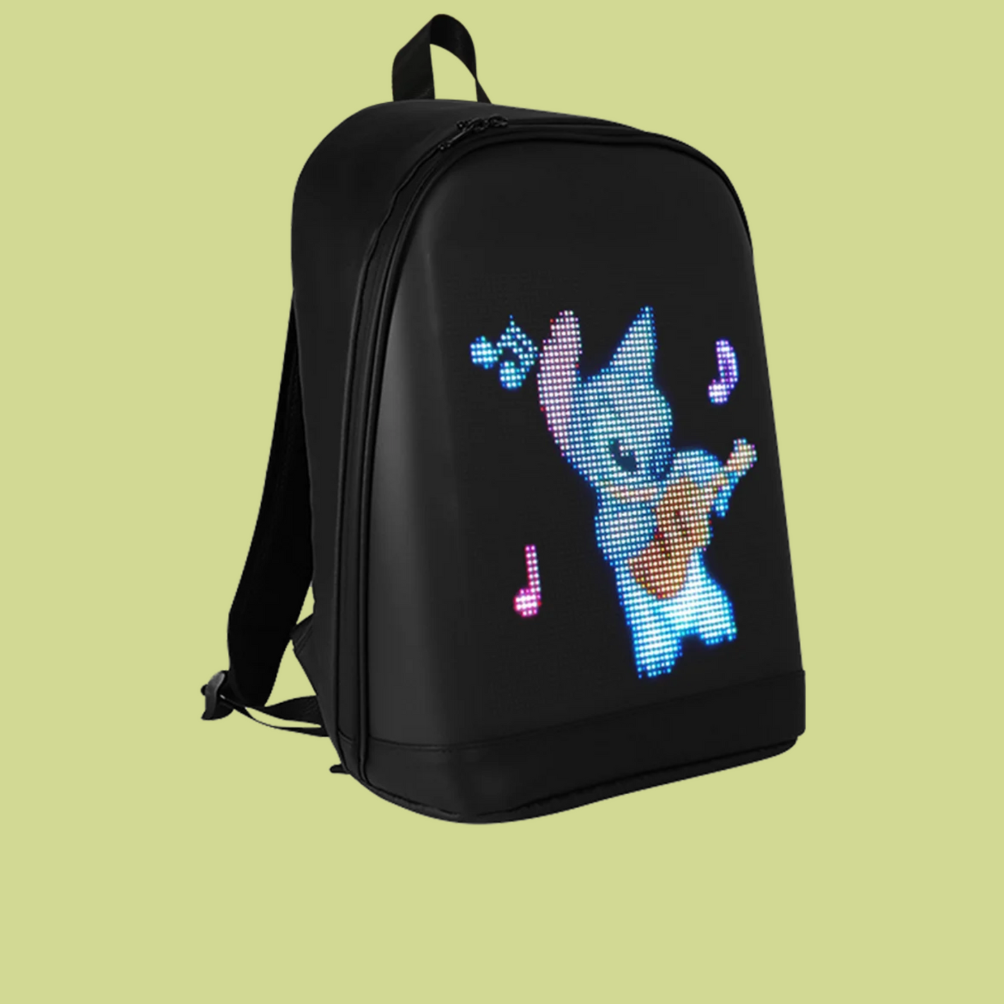 View of the T2 LED Smart Backpack with a sleek, modern design