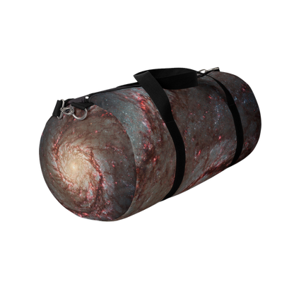 Side view of Whirlpool Galaxy astronomy bag